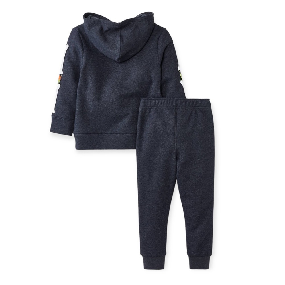 Cat & Jack Unisex Halloween Skelton Jogger Set - Picture 2 of 15